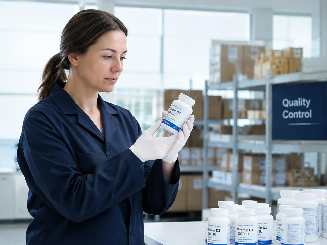 Quality control of supplement products